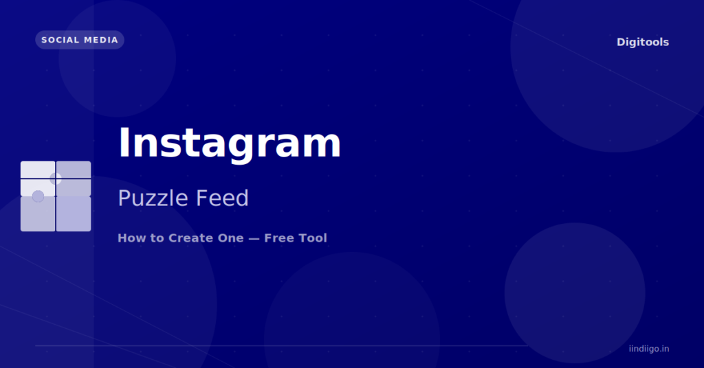 Instagram puzzle feed
